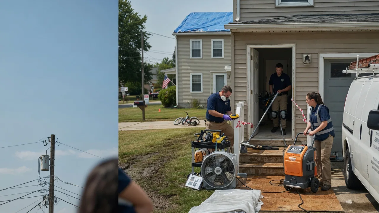 Water Damage Repair in Fords Branch, KY near me